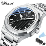 Chenxi 8222 luxo ouro aço inoxidável