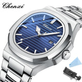 Chenxi 8222 luxo ouro aço inoxidável