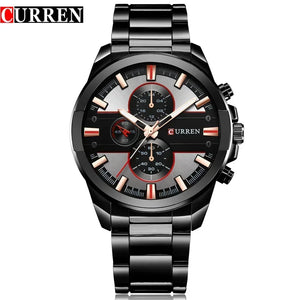 Curren m8274 luxo casual relógios masculinos militar