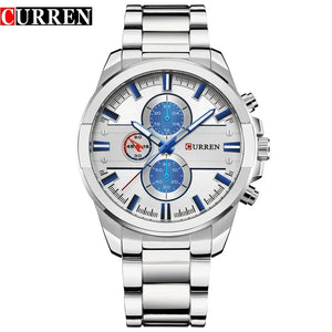 Curren m8274 luxo casual relógios masculinos militar