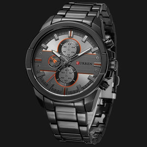 Curren m8274 luxo casual relógios masculinos militar