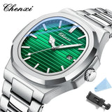 Chenxi 8222 luxo ouro aço inoxidável