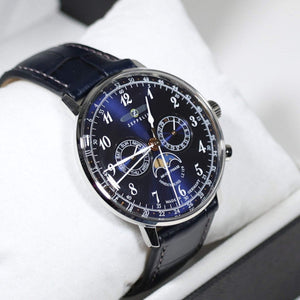 Relógio Masculino Zeppelin Cruise Blue 100 Anos — Cronógrafo